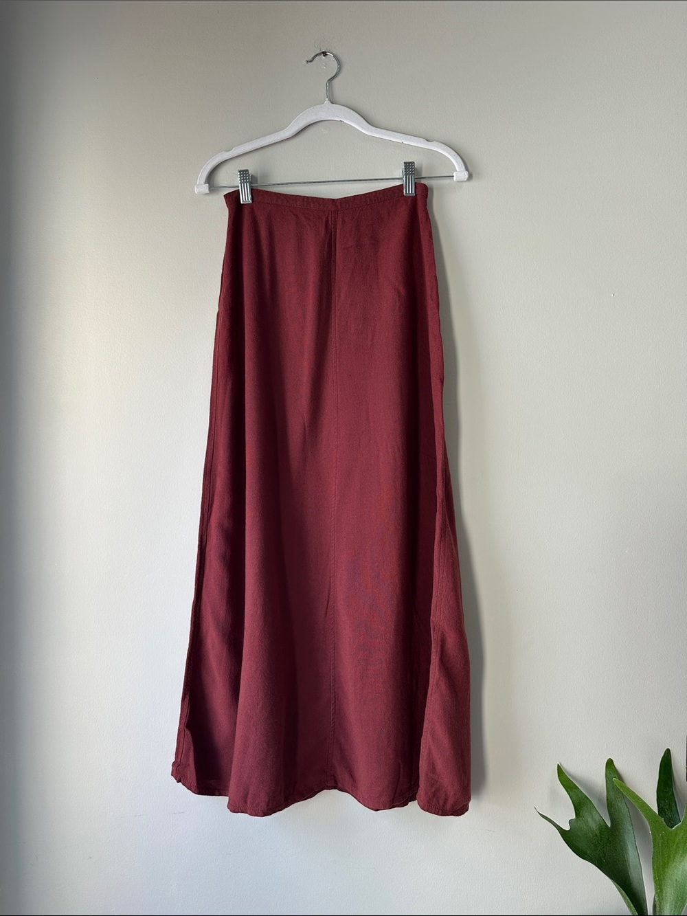 Vintage Huis Close Red Maxi Skirt